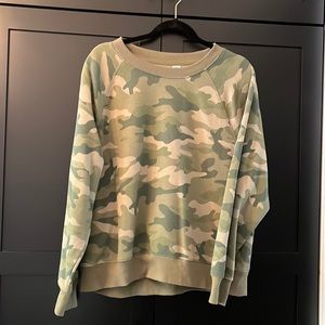Vintage Crew-Neck Sweatshirt for Women